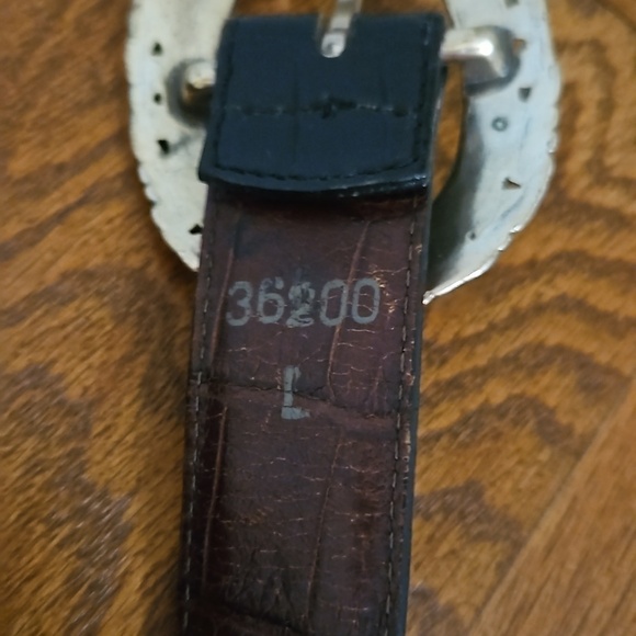 VTG BRIGHTON 1990s Interchangeable Leather Belt main image 2